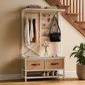 Modularer Aufbewahrungsorganizer, mit klarer Formgebung, Farbe: beige