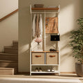 Modularer Aufbewahrungsorganizer, mit klarer Formgebung, Farbe: beige
